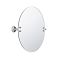 Milano Elizabeth - Traditional Round Bathroom Mirror - Chrome