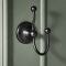 Milano Elizabeth - Traditional Double Robe Hook - Black
