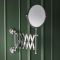 Milano Elizabeth - Traditional Round Extendable Shaving Mirror - Chrome