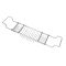 Milano Elizabeth - Traditional Chrome Adjustable Bath Rack