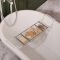 Milano Elizabeth - Traditional Chrome Adjustable Bath Rack