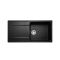 Rangemaster Loa - Single Bowl Granite Inset Kitchen Sink - 1000mm x 500mm - Choice of Finish