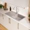 Rangemaster Loa - Single Bowl Granite Inset Kitchen Sink - 1000mm x 500mm - Choice of Finish