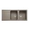 Rangemaster Loa - Double Bowl Granite Inset Kitchen Sink - 1160mm x 500mm - Choice of Finish