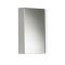 Milano Lurus - White Modern Bathroom Mirrored Corner Cabinet - 650mm x 459mm