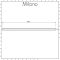 Milano Elizabeth - Traditional 1200mm Riser Pipe - Chrome