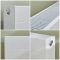 Milano Alora - Horizontal Flat Panel Type 22 Convector Radiator - Choice of Finish and Size