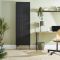 Milano Alora - 1800mm Black Vertical Flat Panel Type 20 Convector Radiator - Choice of Size