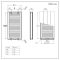 Milano Alora - 1800mm White Vertical Flat Panel Type 20 Convector Radiator - Choice of Size