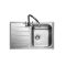 Rangemaster Michigan - Single Bowl Stainless Steel Kitchen Sink - 800mm x 508mm