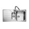 Rangemaster Michigan - 1.5 Bowl Stainless Steel Kitchen Sink - 950mm x 508mm