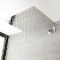 Milano Arvo - Chrome Thermostatic Shower with Recessed Shower Head (1 Outlet)