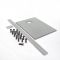 Milano Rasa - Panel and Leg Kit for Light Grey Slate Effect Shower Trays - Choice of Size and Fitting