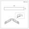 Milano Rasa - Panel and Leg Kit for Light Grey Slate Effect Shower Trays - Choice of Size and Fitting