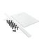 Milano Rasa - Panel and Leg Kit for White Slate Effect Shower Trays - Choice of Size and Fitting