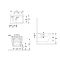 RAK Feeling - Matt Grey Square Wall Hung Bidet