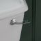 Milano Towneley - White Traditional Close Coupled Toilet with Cistern and Wooden Seat
