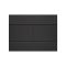 Milano Nero - Flush Plate - Black