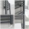 Milano Neva Electric - Anthracite Heated Towel Rail - 803mm x 500mm