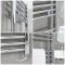 Milano Neva Electric - Chrome Heated Towel Rail - Choice of Size and Heating Element