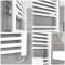 Milano Neva Electric - White Heated Towel Rail - 1785mm x 600mm