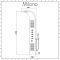 Milano Niagara - Chrome Thermostatic Outdoor Shower with Shower Head, Hand Shower and Body Jets (5 Outlet)