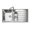 Rangemaster Oakland - 1.5 Bowl Stainless Steel Kitchen Sink - 985mm x 508mm - Choice of Hand