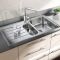 Rangemaster Oakland - 1.5 Bowl Stainless Steel Kitchen Sink - 985mm x 508mm - Choice of Hand
