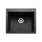 Rangemaster Oridian - Single Bowl Granite Inset Kitchen Sink - 570mm x 500mm - Choice of Finish