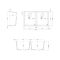 Rangemaster Oridian - Double Bowl Granite Undermount Kitchen Sink - 770mm x 460mm - Choice of Finish