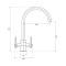 Harlyn Penpol - Modern Kitchen Mixer Tap with Swivel Spout - Choice of Finish
