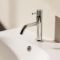 Crosswater MPRO Basin Monobloc No Waste Deck Mounted Knurled - Choice of Finish