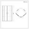 Milano Portland - 900mm Quadrant Shower Enclosure with Slate Tray - Choice of Tray Finish