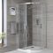 Milano Portland - 900mm Quadrant Shower Enclosure with Slate Tray - Choice of Tray Finish
