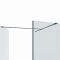 RAK Feeling - Corner Walk-In Shower Enclosure with Matt Black Tray - Choice of Sizes