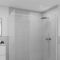 RAK Feeling - White Corner Walk-In Shower Enclosure with Tray - Choice of Sizes