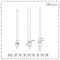 Milano Neva Dual Fuel - Chrome Heated Towel Rail - 1188mm x 500mm
