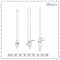 Milano Ive Electric - White Curved Heated Towel Rail - 1800mm x 500mm
