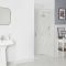 Milano Langley - Chrome Traditional Hinged Single Door Shower Enclosure - Choice of Size