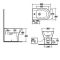 RAK Feeling - Matt Grey Modern Back to Wall Bidet