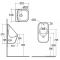 RAK Series 600 - Concealed Urinal System with 2 Urinal Bowls