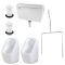 RAK Series 600 - Exposed Urinal System with 2 Urinal Bowls