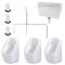 RAK Series 600 - Exposed Urinal System with 3 Urinal Bowls