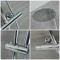 Milano Mirage - Modern Thermostatic Bar Shower Valve with Round Shower Head and Hand shower - Chrome