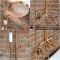 Milano Zandra - Industrial Style Manual Exposed Shower Valve with Round Shower Head and Hand shower - Brushed Copper