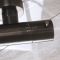 Milano Otto - Modern Round Thermostatic Bar Shower Valve - Black Nickel