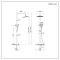 Milano Elsie - Modern Thermostatic Bar Shower Valve with Round Shower Head, Hand Shower and Spout - Choice of Finish