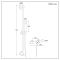 Milano Arlo - Modern Round Thermostatic Bar Shower Valve with Bath Spout, Hand Shower and Riser Rail - Choice of Finish