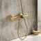 Milano Arlo - Modern Round Thermostatic Bar Shower Valve with Bath Spout - Choice of Finish