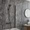 Milano Elsie - Modern Round Thermostatic Bar Shower Valve with Hand Shower - Choice of Finish
